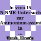 In vivo-15 N-NMR-Untersuchungen zur Ammoniumassimilation in C. glutamicum [E-Book] /