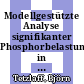 Modellgestützte Analyse signifikanter Phosphorbelastungen in hessischen Oberflächengewässern aus diffusen und punktuellen Quellen [E-Book] /