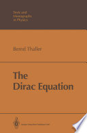 The Dirac Equation [E-Book] /
