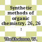 Synthetic methods of organic chemistry. 26, 26 : yearbook.
