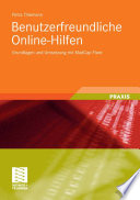 Benutzerfreundliche Online-Hilfen [E-Book] : Grundlagen und Umsetzung mit MadCap Flare /