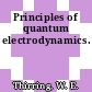 Principles of quantum electrodynamics.