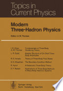Modern Three-Hadron Physics [E-Book] /