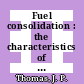 Fuel consolidation : the characteristics of long compacts manufactured by transversal pressing [E-Book]