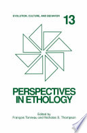 Perspectives in Ethology [E-Book] : Evolution, Culture, and Behavior /