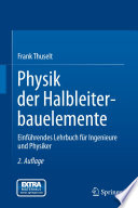 Physik der Halbleiterbauelemente [E-Book] : Einführendes Lehrbuch für Ingenieure und Physiker /
