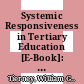 Systemic Responsiveness in Tertiary Education [E-Book]: An Agenda for Reform /