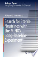 Search for Sterile Neutrinos with the MINOS Long-Baseline Experiment [E-Book] /