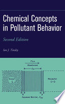 Chemical concepts in pollutant behavior /