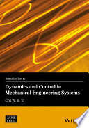 Introduction to dynamics and control in mechanical engineering systems [E-Book] /