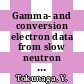 Gamma- and conversion electron data from slow neutron capture in se-074, se-075, se-076 and se-077 and from se-075(e.c.) as-075 [E-Book] /