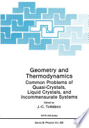 Geometry and Thermodynamics [E-Book] : Common Problems of Quasi-Crystals, Liquid Crystals, and Incommensurate Systems /