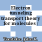 Electron tunneling transport theory for molecules /