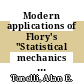Modern applications of Flory's "Statistical mechanics of chain molecules" [E-Book] /