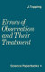 Errors of observation and their treatment /