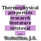 Thermophysical properties research literature retrieval guide. 1.