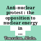 Anti-nuclear protest : the opposition to nuclear energy in France /
