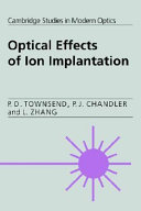 Optical effects of ion implantation.