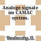 Analoge signale im CAMAC system.