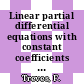 Linear partial differential equations with constant coefficients : Existence, approximation and regularity of solutions.