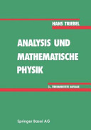 Analysis und mathematische Physik.