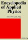 Encyclopedia of applied physics. 20. Stirling engines to test equipment, electrical /