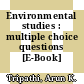 Environmental studies : multiple choice questions [E-Book] /