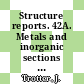 Structure reports. 42A. Metals and inorganic sections : for 1976.