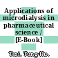 Applications of microdialysis in pharmaceutical science / [E-Book]