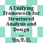 A Unifying Framework for Structured Analysis and Design Models [E-Book] : An Approach Using Initial Algebra Semantics and Category Theory /