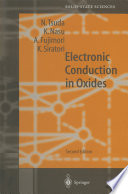 Electronic Conduction in Oxides [E-Book] /