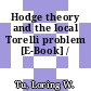 Hodge theory and the local Torelli problem [E-Book] /