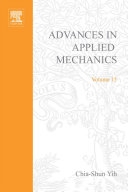 Advances in applied mechanics. 15 /