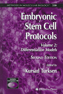 Embryonic stem cell protocols. 2. Differentiation models /
