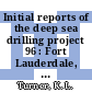 Initial reports of the deep sea drilling project 96 : Fort Lauderdale, Florida, to Galveston, Texas, September - November 1983