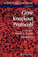 Gene knockout protocols /