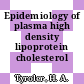 Epidemiology of plasma high density lipoprotein cholesterol levels.