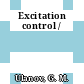 Excitation control /