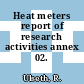 Heat meters report of research activities annex 02.