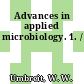 Advances in applied microbiology. 1. /
