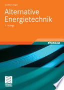 Alternative Energietechnik [E-Book] /