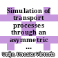 Simulation of transport processes through an asymmetric gas separation membrane [E-Book] /