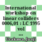 International workshop on linear colliders 0006,01 : LC 1995 vol 0001 : Tsukuba, 27.03.95-31.03.95.