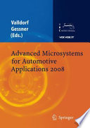 Advanced Microsystems for Automotive Applications 2008 [E-Book] /