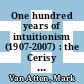 One hundred years of intuitionism (1907-2007) : the Cerisy conference [E-Book] /