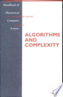 Handbook of theoretical computer science vol A: algorithms and complexity.