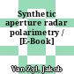 Synthetic aperture radar polarimetry / [E-Book]