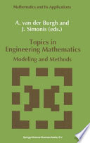 Topics in engineering mathematics: modeling and methods.