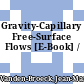 Gravity-Capillary Free-Surface Flows [E-Book] /