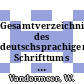 Gesamtverzeichnis des deutschsprachigen Schrifttums ausserhalb des Buchhandels (GVB) : 1966 - 1980 Vol 0043: Autorenregister und Körperschaftenregister : A - g.